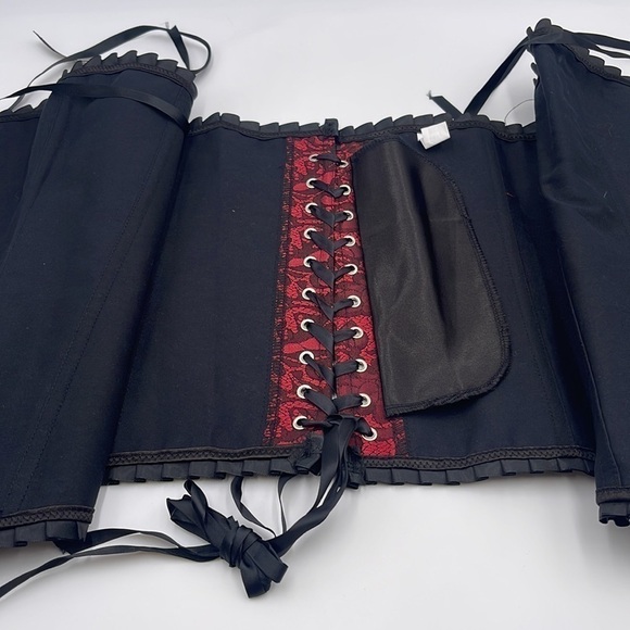 6XL Corset Red / Black Lace *New without tags * - Picture 5 of 6